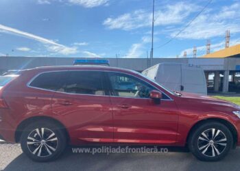 Mașină de 30.000 euro, căutată de autoritățile din Belgia, descoperită în PTF Borș II