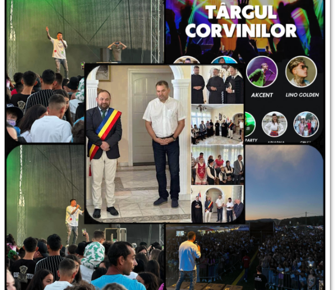 Mii de oameni la cel mai mare târg de meșteșuguri și antichități-Târgul Corvinilor de la Lugașu de Jos