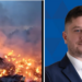 Tânărul primar de Tinca, Vlad Popa își intră în rol. Azi noapte a chemat poliția, pompierii și garda de mediu,  după ce un morman de gunoaie ardea în spatele pieței