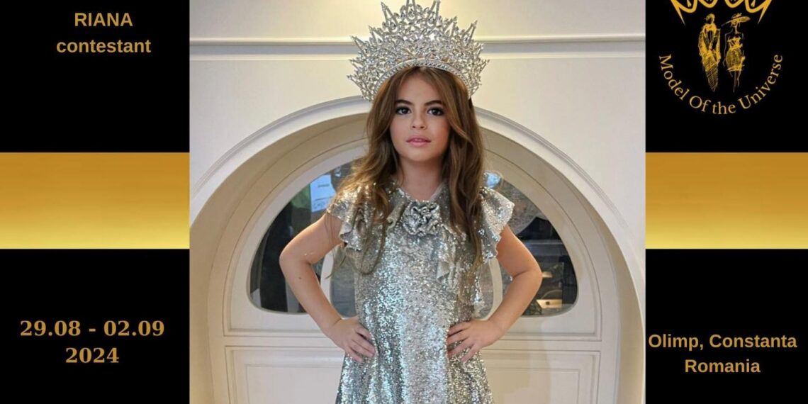 Micul model orădean Riana Ciora a trecut castingul „Model of the Universe”. Are un portofoliu impresionant