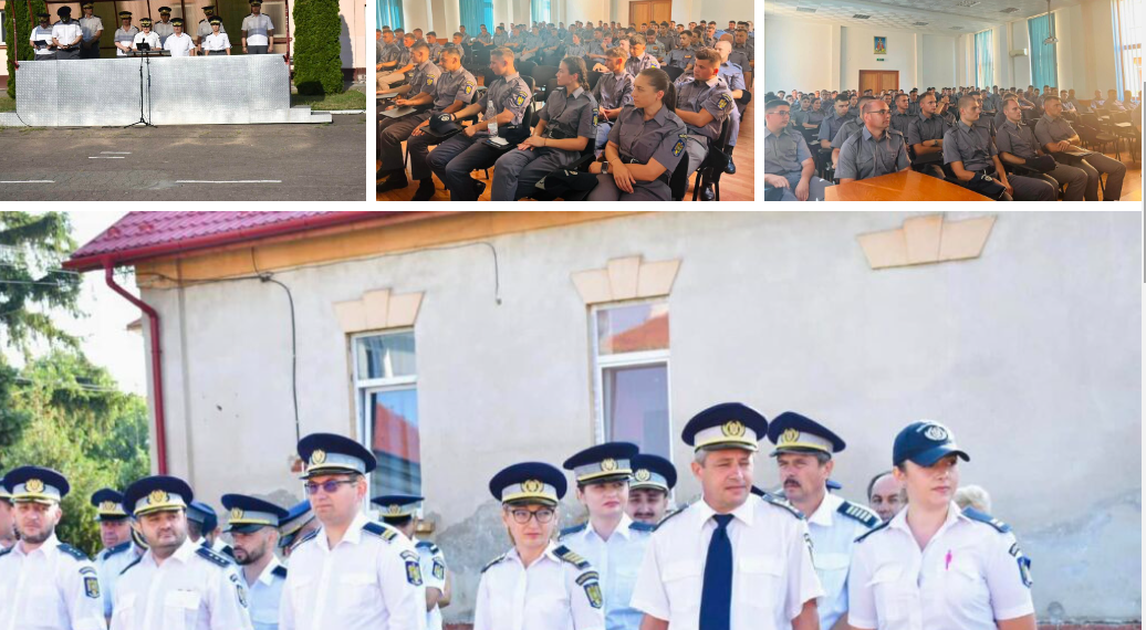 195 de elevi din seria iulie 2024-iunie 2025 de la Școala de Pregătire a Agenților de Frontieră Avram Iancu Oradea au început anul școlar