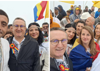 Cum a petrecut filiala AUR Bihor împreună cu George Simion pe Muntele Dragostei