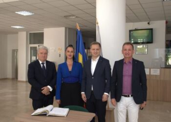 Adrian Dupu – secretar de stat în cadrul Departamentului pentru Relația cu Republica Moldova, al Guvernului României, a vizitat Universitatea din Oradea