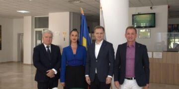 Adrian Dupu – secretar de stat în cadrul Departamentului pentru Relația cu Republica Moldova, al Guvernului României, a vizitat Universitatea din Oradea
