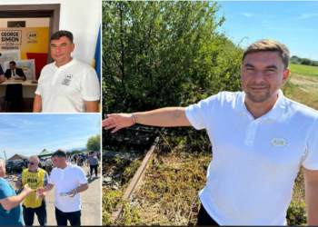 Vicepreşedintele AUR Bihor, Ciprian Blejan: „PSD-ul a inventat kilometrul de 800 de metri şi cea mai scumpă autostradă din lume. Noi strângem semnături pentru o Românie puternică”