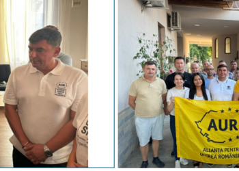GALERIE. Vicepreşedintele AUR Bihor, Ciprian Blejan: “Cu George Simion președinte, AUR va fi la guvernare”