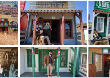 Un frizer a construit un orășel unic, inspirat de Vestul Sălbatic, aproape de Oradea