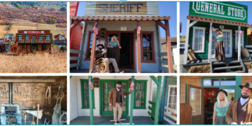 Un frizer a construit un orășel unic, inspirat de Vestul Sălbatic, aproape de Oradea