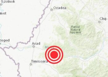 Cutremur azi noapte în mai multe localități din Bihor.Magnitudine 4,7 pe scara Richter