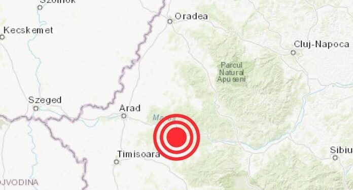 Cutremur azi noapte în mai multe localități din Bihor.Magnitudine 4,7 pe scara Richter