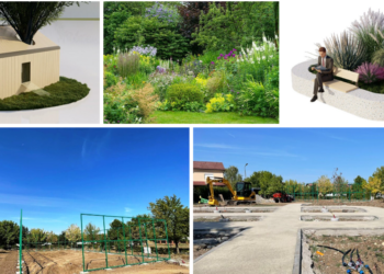 GALERIE. Cum va arăta grădina urbană de 3,3 milioane lei care se va întinde pe 8500 mp în Cartierul Europa