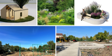 GALERIE. Cum va arăta grădina urbană de 3,3 milioane lei care se va întinde pe 8500 mp în Cartierul Europa