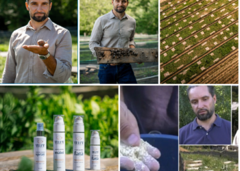 Afacere inedită la Lăzăreni. Igor și Lilia Gonța au investit într-o fermă de melci și au creat și o linie de cosmetice