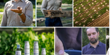 Afacere inedită la Lăzăreni. Igor și Lilia Gonța au investit într-o fermă de melci și au creat și o linie de cosmetice