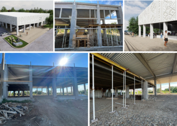 Piața de 1,7 milioane de euro din Marghita, mai aproape de finalizare. Cum va arăta