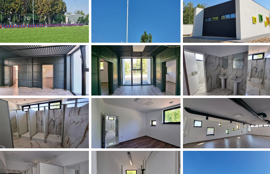 Cum arată Stadioul Motorul după modernizare. Are instalație de nocturnă, sală de fitness