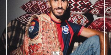 Al doilea tricou de joc al fotbaliștilor de la FC Bihor, realizat de specialiștii de la Muzeul Țării Crișurilor