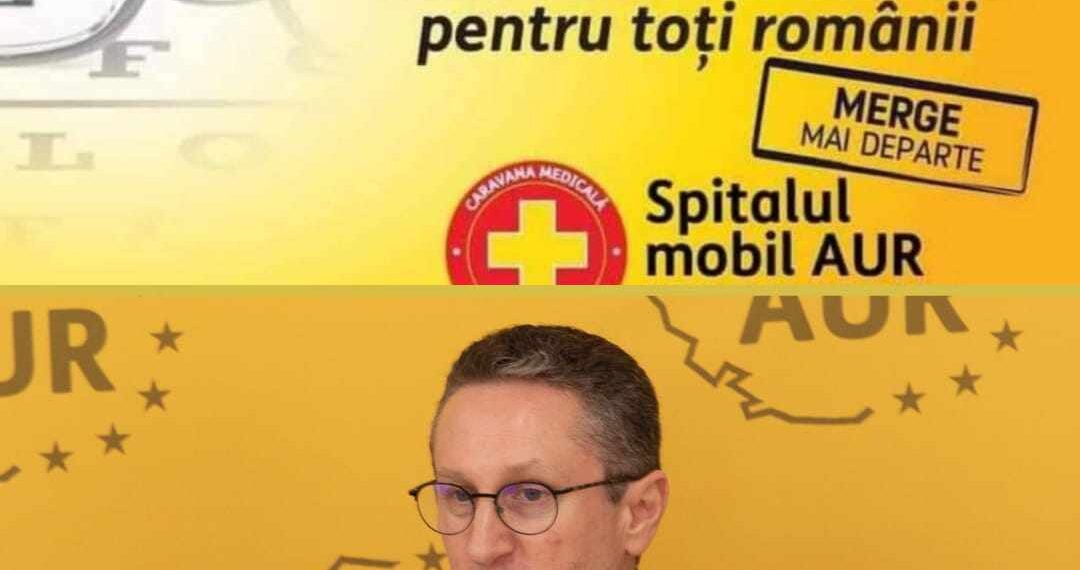 Spitalul Mobil AUR ajunge în județul Bihor: consultații oftalmologice gratuite și ochelari de vedere pentru toți români