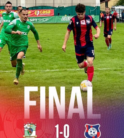 Final de meci: CSC Dumbrăvița 1-0 F.C. Bihor Oradea.Golul marcat de un jucător cu origini în Bihor