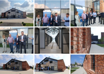 Hala din Cetate, mistuită în incendiul din 2020, reconstruită pe o suprafață construită de 1.785,07 mp. „Până la sfârşitul lunii octombrie toţi comercianţii din modulele pentru vânzarea de produse din carne şi lactate vor trebui să se mute aici…”