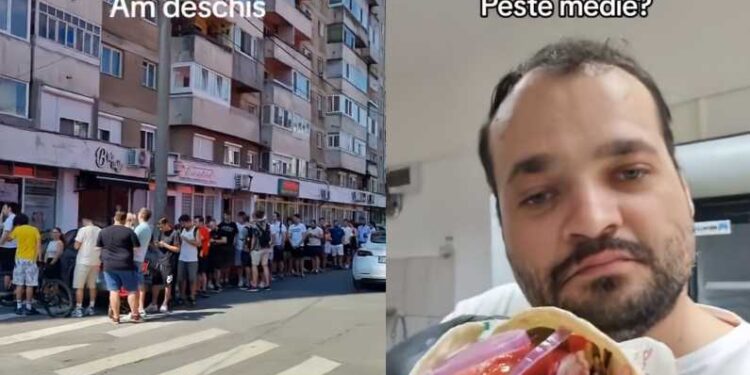 VIDEO. La nici 3 zile de când și-a deschis șaormerie la Oradea, vloggerul „Îmi place să mănânc” iese din afacere