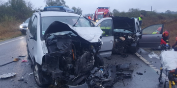 Două femeie în stare gravă după accidentul de la Drăgănești în care au fost implicate 7 persoane