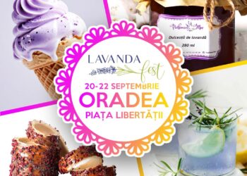 Lavanda, vedeta festivalului care incepe vineri, 20 septembrie, pe pietonala Libertății