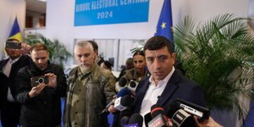 George Simion și-a înregistrat candidatura pentru Cotroceni, la BEC