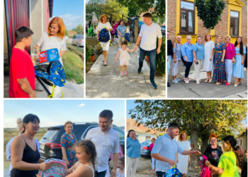 110 ghiozdane pentru copiii din Tinca ale căror familii se află intr-o situație temporară de vulnerabilitate