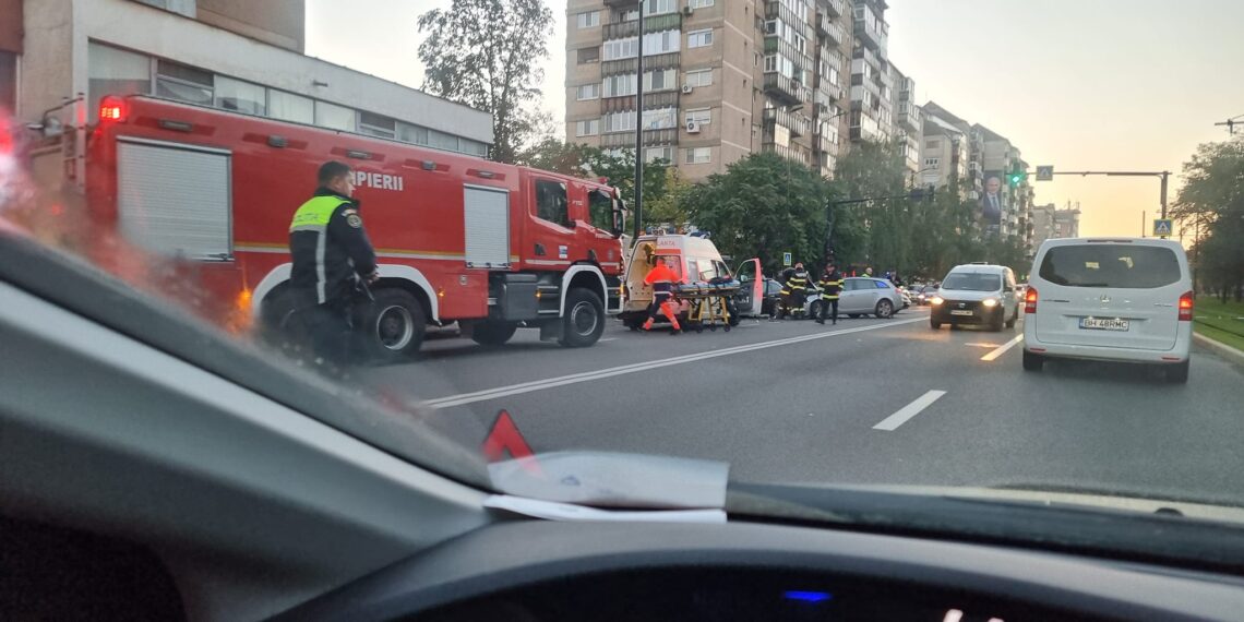 Grav accident langa Colegiul Onisifor Ghibu