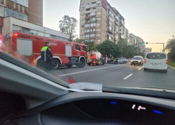 Grav accident langa Colegiul Onisifor Ghibu