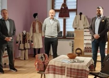 Doina Man, doamna care prin Asociația Bihorenii din Banat, etaleaza zestrea Beiușului la Timișoara