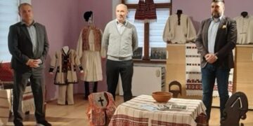 Doina Man, doamna care prin Asociația Bihorenii din Banat, etaleaza zestrea Beiușului la Timișoara