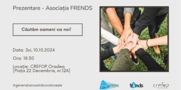 Asociația FRENDS filiala Oradea recrutează voluntari