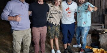 Vedete în Ograda pruncilor. Sonny, Eliza, Nicolai și Riki din echipa lui Nea Marin la ferma lui Raul Cotuna in Uileacu de Cris