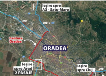 28,236 milioane lei, fără TVA, din fonduri europene, pentru pasajului rutier suprateran pe DN1 la ieșirea din Oșorhei 