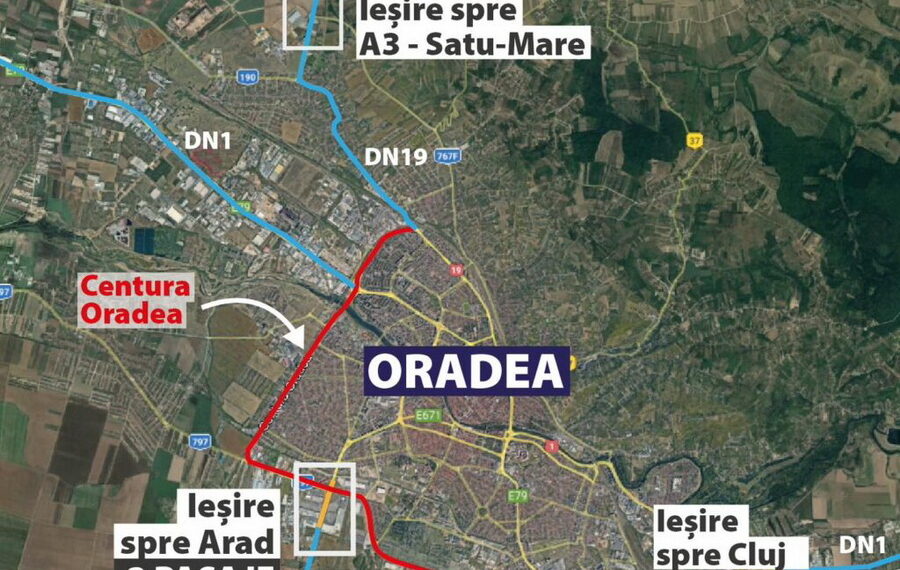 28,236 milioane lei, fără TVA, din fonduri europene, pentru pasajului rutier suprateran pe DN1 la ieșirea din Oșorhei 