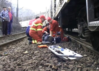 Un bărbat de 55 de ani, moarte cumplita: izbit de tren în Oradea