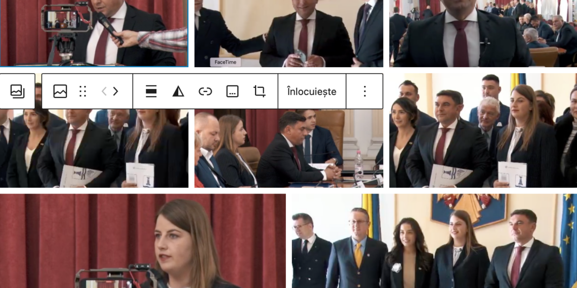 Consilierii județeni AUR și-au preluat mandatele. Ciprian Blejan: AUR va susține proiectele care sunt în interesul cetățenilor acestui județ