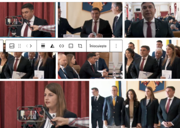 Consilierii județeni AUR și-au preluat mandatele. Ciprian Blejan: AUR va susține proiectele care sunt în interesul cetățenilor acestui județ