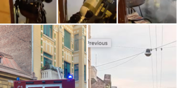 Incendiu la Casa cu Lei din Oradea