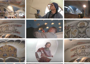 GALERIE.Biserica din centrul Oradiei, care adăpostește cel mai vechi altar din oraș, în plina restaurare