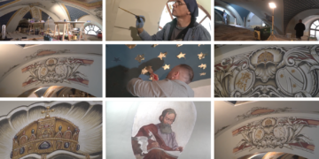 GALERIE.Biserica din centrul Oradiei, care adăpostește cel mai vechi altar din oraș, în plina restaurare