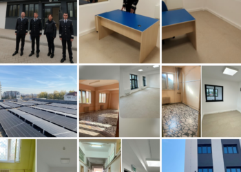 Cum arata Poliția „smart” după o investiție de peste 11 milioane de lei. Sediul din Oradea renovat de firma beiuseanului Horia Ban