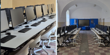 Matematica, informatica, predate la CN Mihai Eminescu Oradea cu ochelari VR, imprimanta 3D si un kit robot multifuncțional