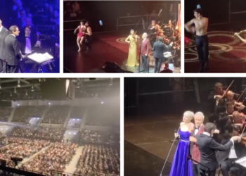 7.000 de spectatori l-au aplaudat frenetic pe Andrea Bocelli, azi noapte, la Arena Oradea