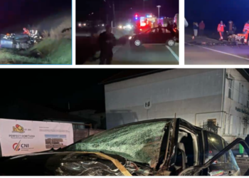 Filmul accidentului de la Viisoara-Marghita în urma căruia un copil și doi adulți au ajuns la spital