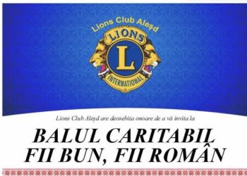 Lions Aleșd invită comunitatea la Balul Caritabil „Fii Bun, Fii Român”