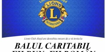 Lions Aleșd invită comunitatea la Balul Caritabil „Fii Bun, Fii Român”