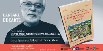 Fostul șef al TVS Oradea, profesorul Florin Ardelean, lansează  Istoria presei culturale din Oradea. Studii (II)